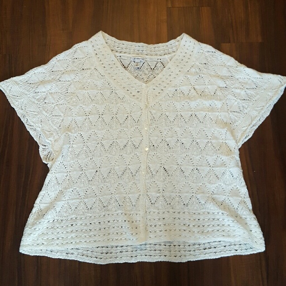 🎆Sale!🎆Croft and Barrow short-sleeved cardigan