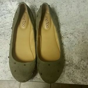 Me Too studded flats