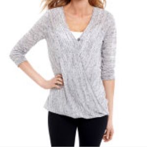 Jessica Simpson pull over nursing wrap