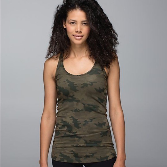 Lululemon camo tank