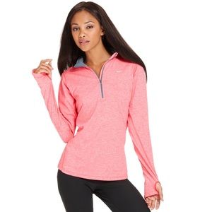 Nike Red Element Quarter Zip
