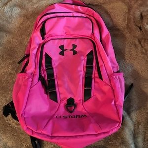 BRAND NEW UNDER ARMOUR PINK BOOK BAG .