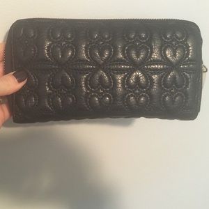 New with tags large black wallet