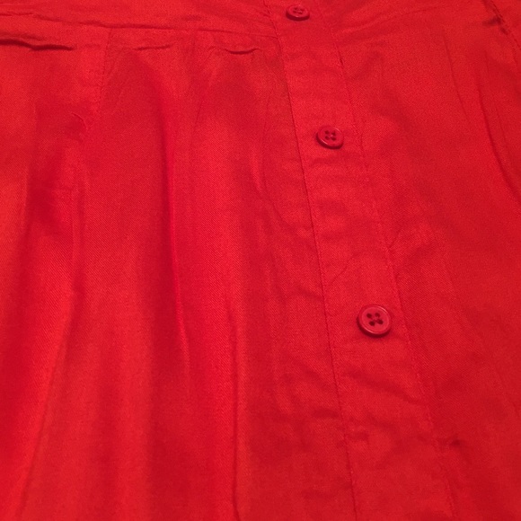 Orange skater skirt - Picture 2 of 2