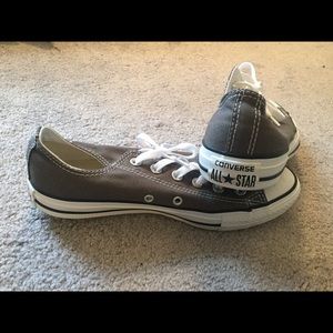 Converse Chuck Taylor gray sneakers size 8.5