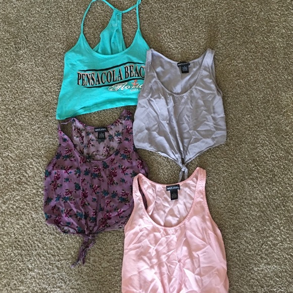 4 Piece Crop Top Bundle!