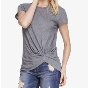 Express Knot Front Tee