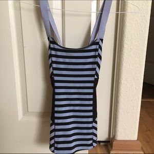 Lululemon Work-It-Out Striped Tank - Size 6