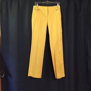 Bright Yellow Dress Pants size 2