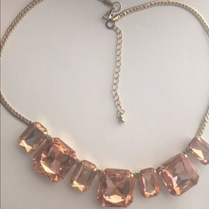 Peach Diamond Necklace 💎