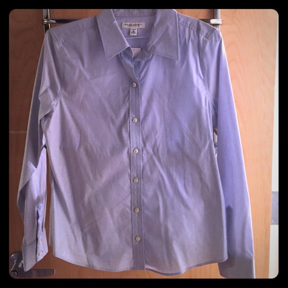 Banana Republic light blue button shirt