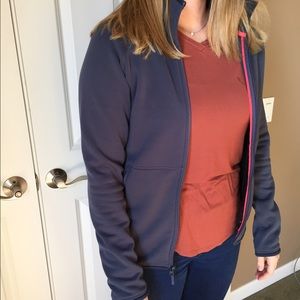 Light fleece jacket.