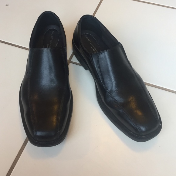 Bostonian Lite Black Leather Loafers