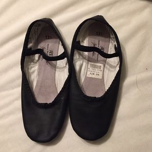 ballet shoes size 13.5 and pink skirt size medium