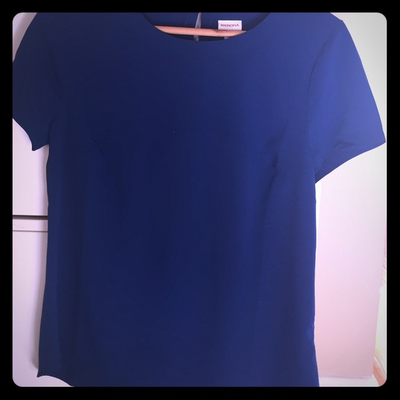 Merona short sleeve silk tee (size medium) - Picture 1 of 2
