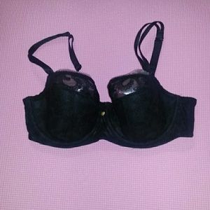 NWOT Black Lace Bra