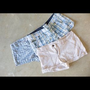 3 pairs of shorts