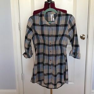 O'Neill plaid buttondown