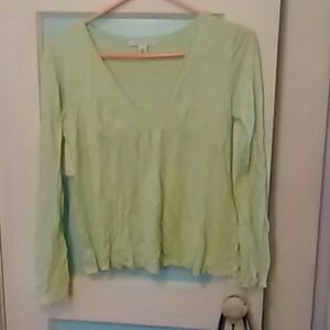 Mint green blouse