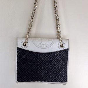 Tory Burch Fleming quilted chain bag