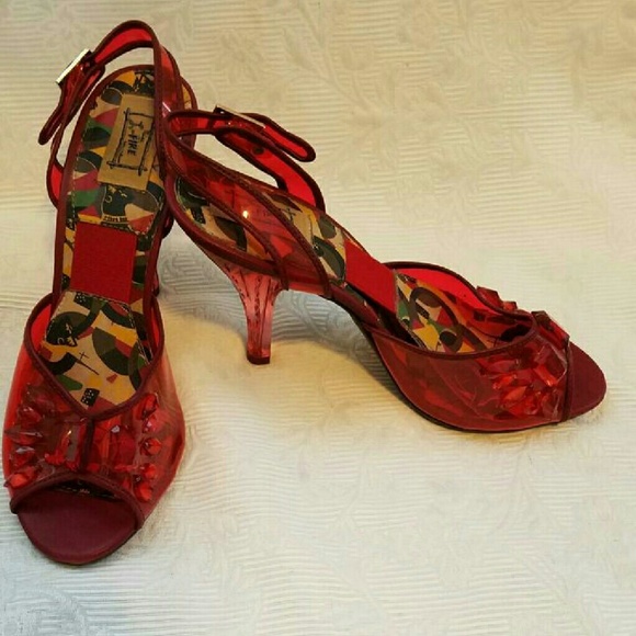 Ruby Red 'glass' slippers