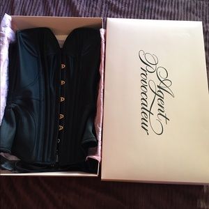 Agent Provocateur Classic Black Corset- Never Worn