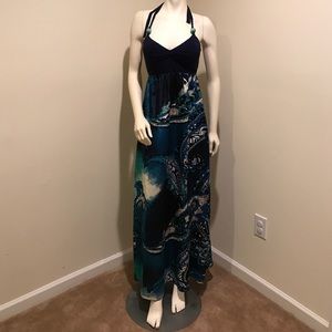 Halter top maxi dress. Size S.