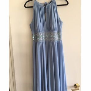 Baby Blue Formal Dress