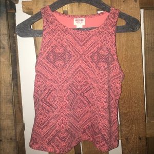 Mossimo pink crop top
