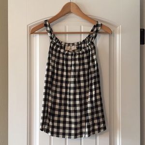 LOFT Gingham Tank