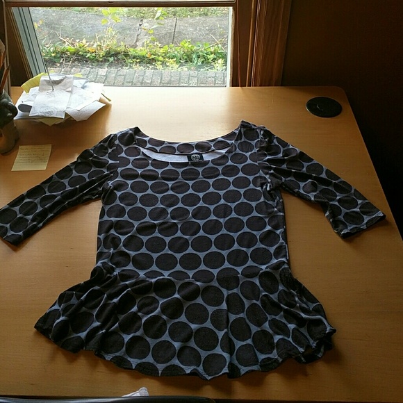 Bobeau peplum top