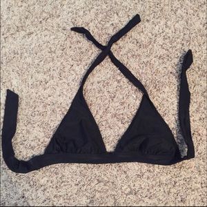 Black old navy bikini top