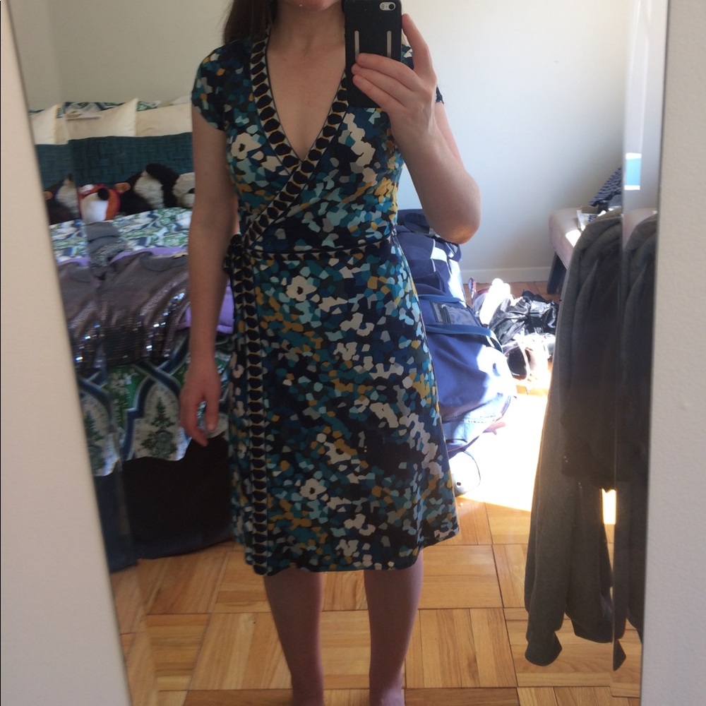 BCBG MaxAzria wrap dress.