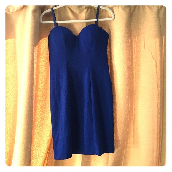 Electric Blue Guess Los Angeles Dress!!!!!!!
