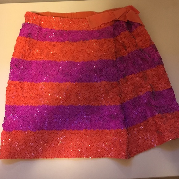 Girls Crew Cuts sparkly mini skirt