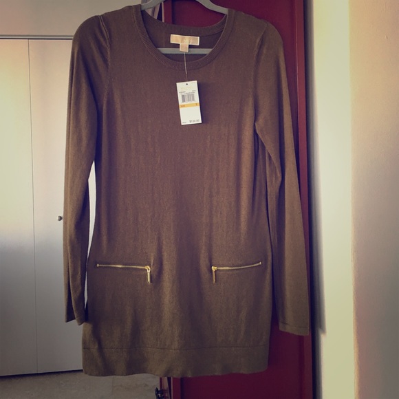Michael kors olive tunic