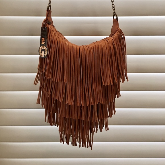 NWT fringed purse.