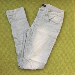 Levi's too super low 524 jeans