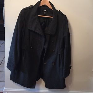 Size 12 Grey H&M coat