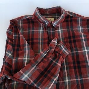 Eddie Bauer men's long sleeve shirt, size large