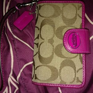 Coach iPhone 5/5s cover wallet