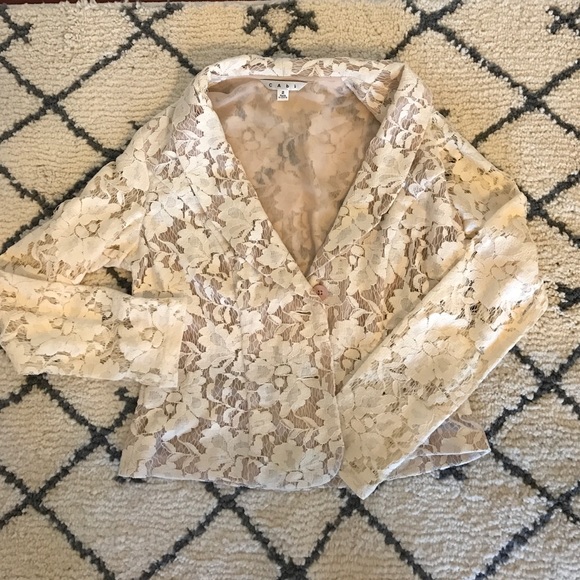 Cabi Lace Blazer