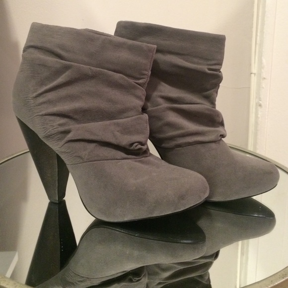Gray Booties