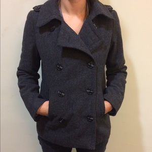 Dark gray wool blend GAP Peacoat (S)