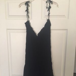 Black cocktail dress