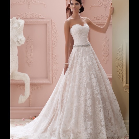 *Price Firm*NWT Ivory Lace Wedding Dress