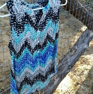 Sleeveless Market & Spruce Blouse