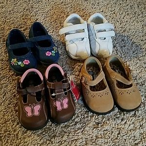 Toddler Shoes (4 pair)