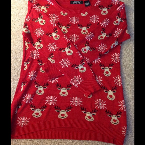 Rudolph "Ugly" Christmas Sweater size S