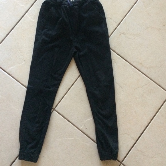 Black joggers